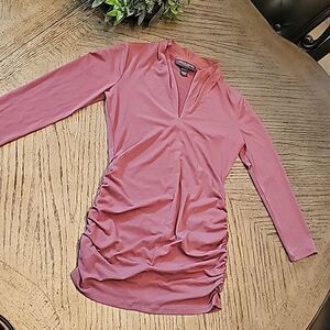 A Pea in the Pod pink 3/4 sleeve top XS